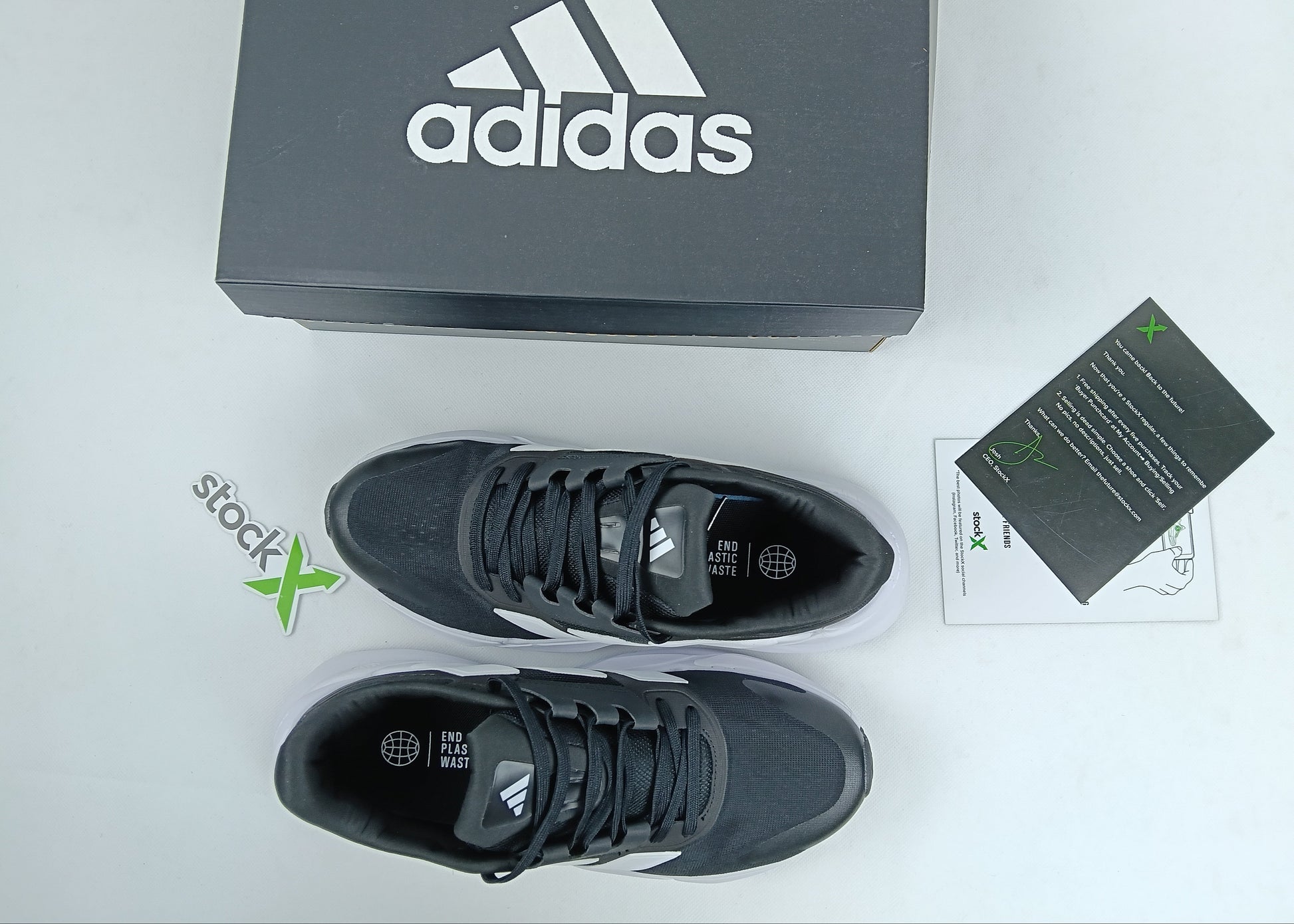 Adidas sneakers with a branded box a